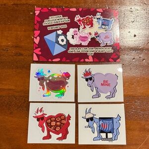 GOAT USA February 2026 Subscription Stickers